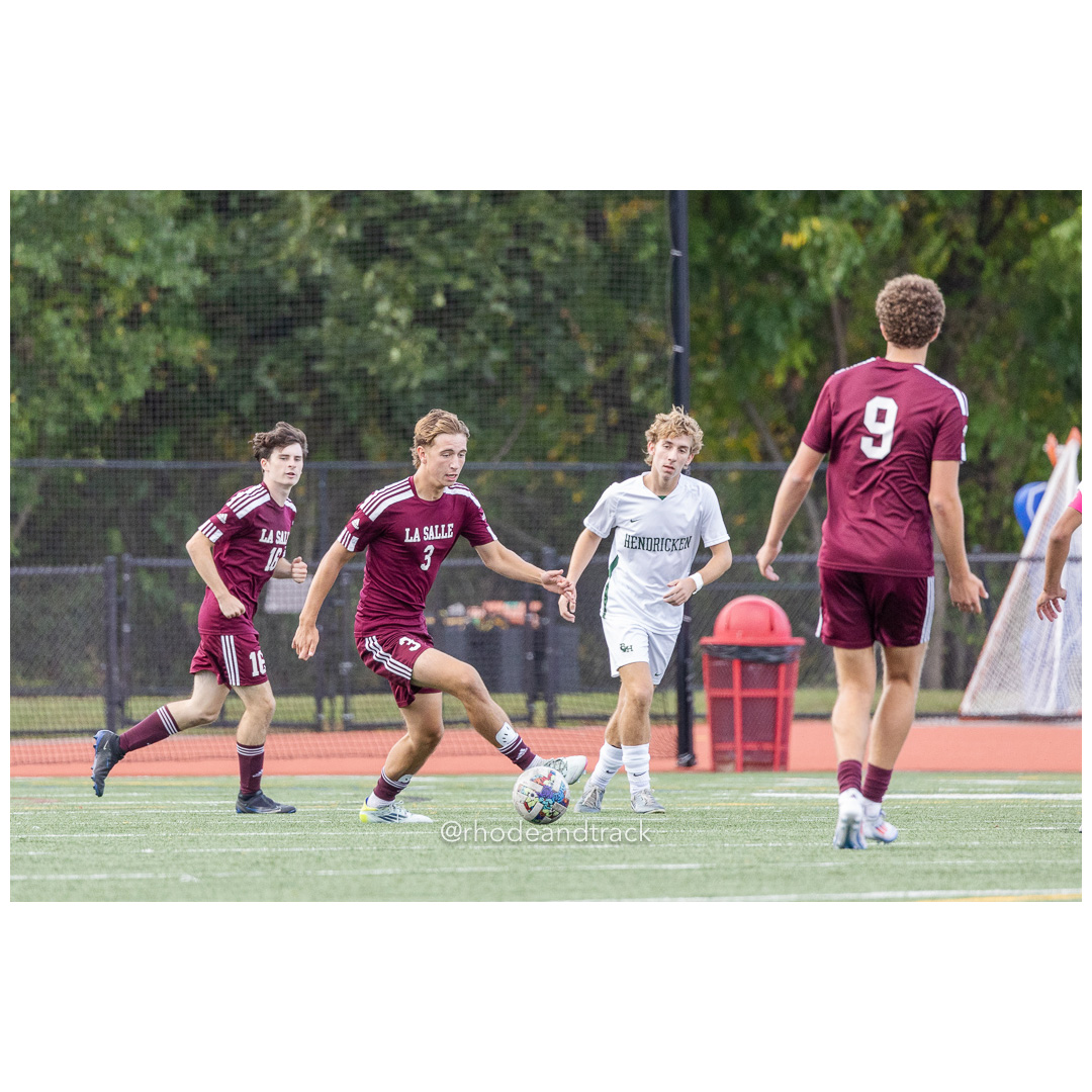 RI High School Soccer - Bishop Hendricken varsity at La Salle Academy - Providence, RI - September 22, 2024 title=