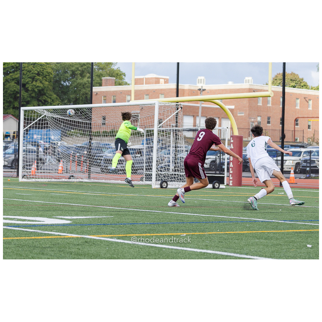 RI High School Soccer - Bishop Hendricken varsity at La Salle Academy - Providence, RI - September 22, 2024 title=