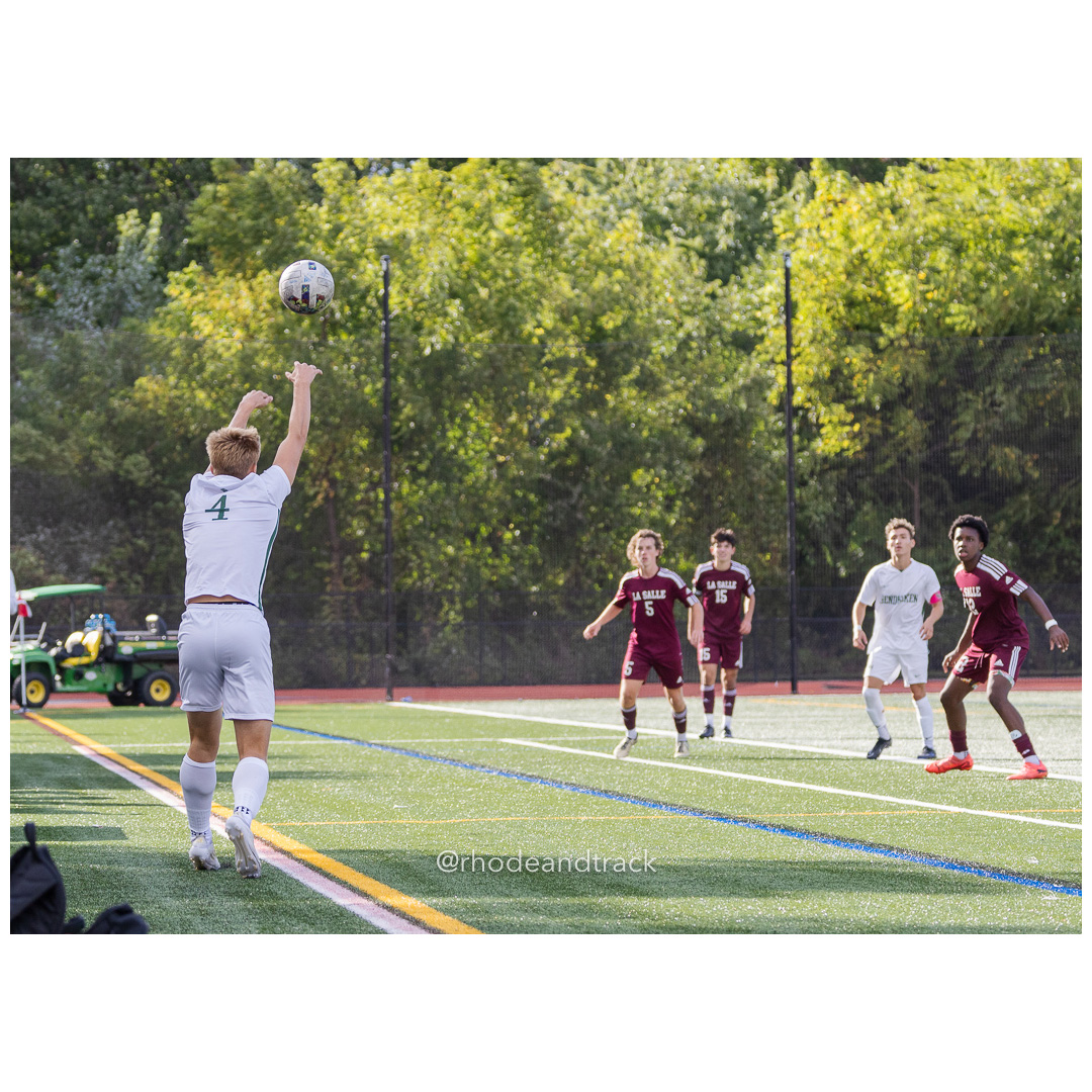RI High School Soccer - Bishop Hendricken varsity at La Salle Academy - Providence, RI - September 22, 2024 title=