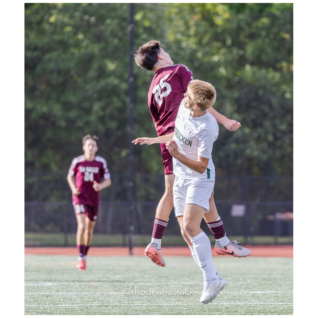 RI High School Soccer - Bishop Hendricken varsity at La Salle Academy - Providence, RI - September 22, 2024 title=