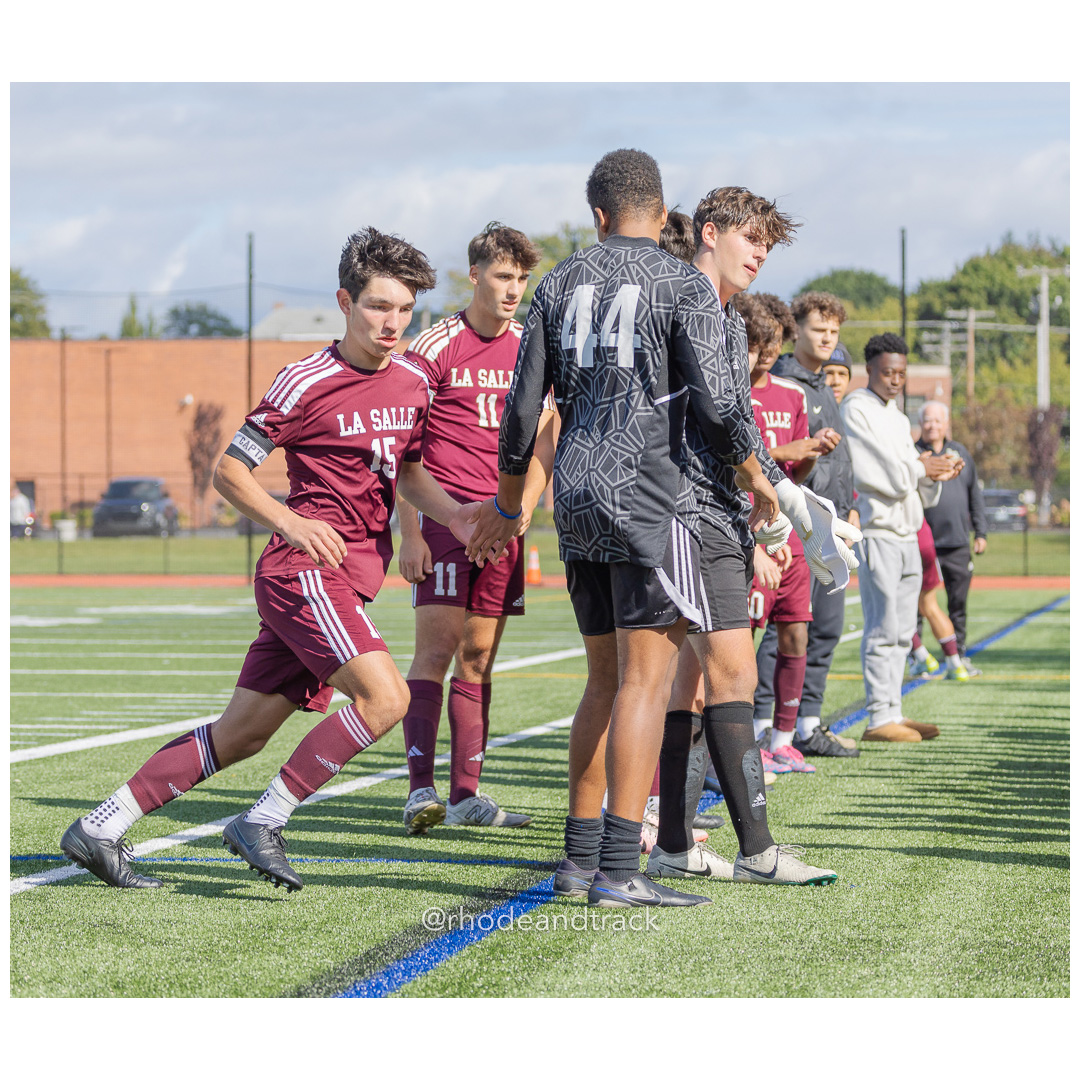 RI High School Soccer - Bishop Hendricken varsity at La Salle Academy - Providence, RI - September 22, 2024 title=