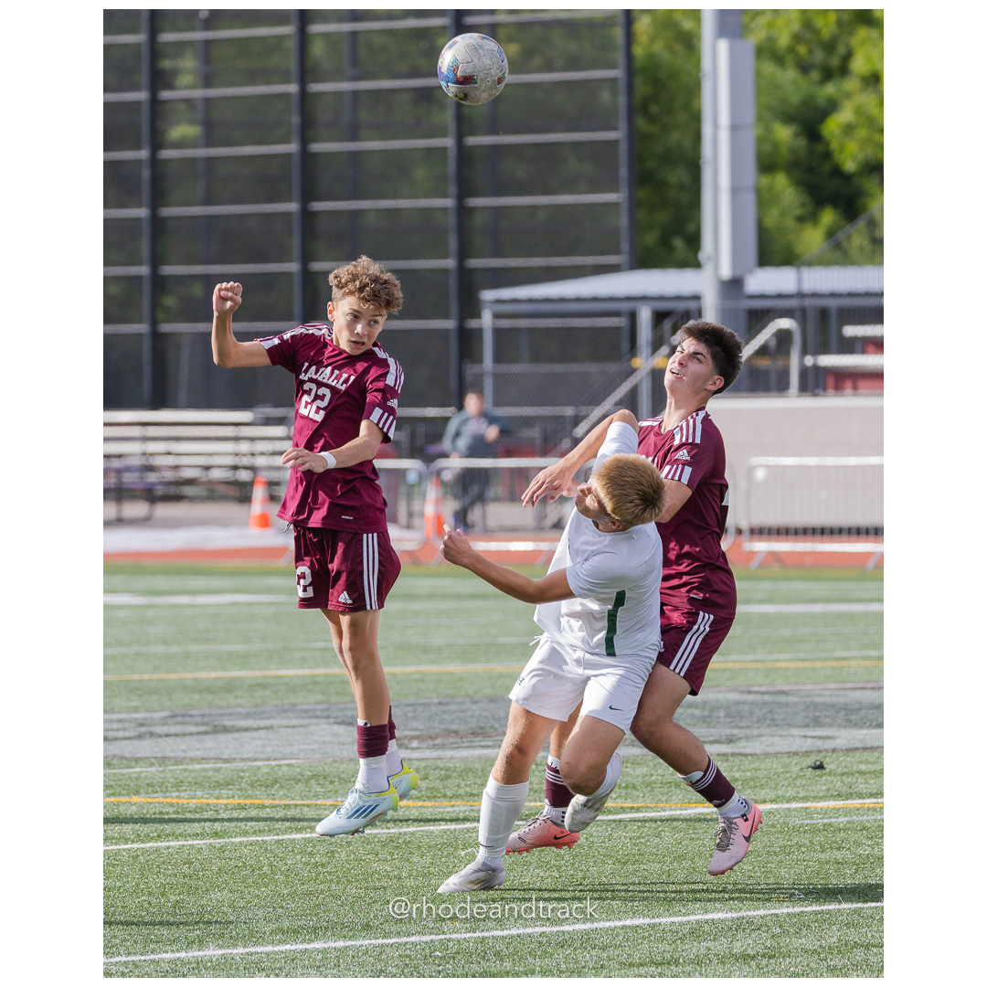 RI High School Soccer - Bishop Hendricken varsity at La Salle Academy - Providence, RI - September 22, 2024 title=