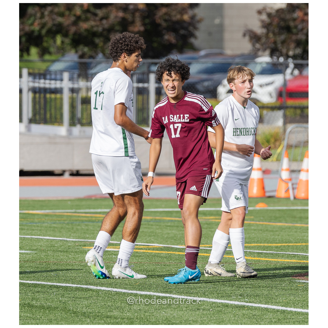 RI High School Soccer - Bishop Hendricken varsity at La Salle Academy - Providence, RI - September 22, 2024 title=