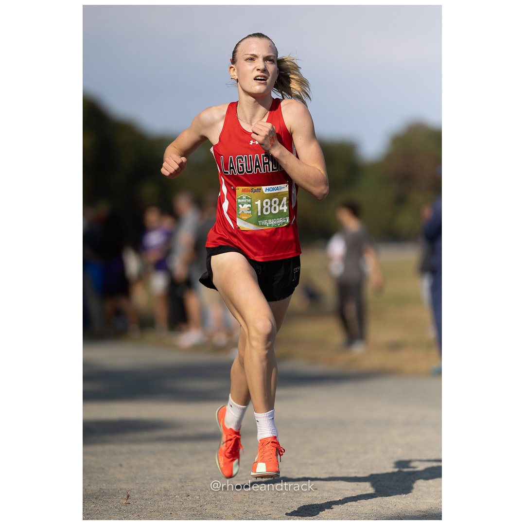 2024 Manhattan College XC Invitational - Van Cortlandt Park - Bronx, NYC - Naomi Douglas, Fiorello H Laguardia – HS Cross Country – Oct 13,…