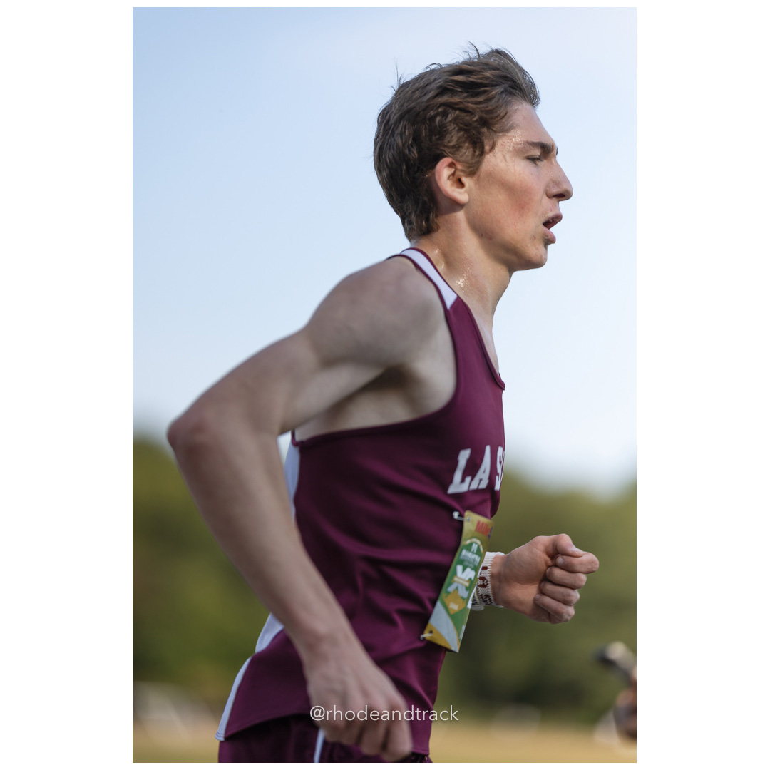 2024 Manhattan College XC Invitational - Van Cortlandt Park - Bronx, NYC - Marshall Vernon, La Salle Academy RI - 12:24.7 - winner Varsity…