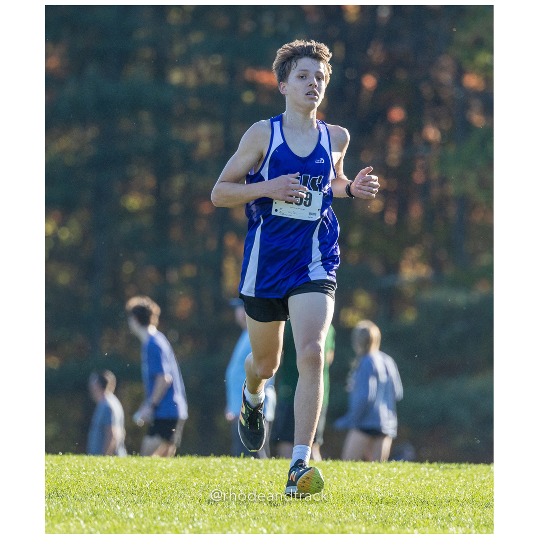 19 Johnson, Noah 9 Classical 14:54.71 - Rhode Island Cross Country - Freshman State Championships - Deerfield Park, Smithfield, RI October 21, 2024 title=