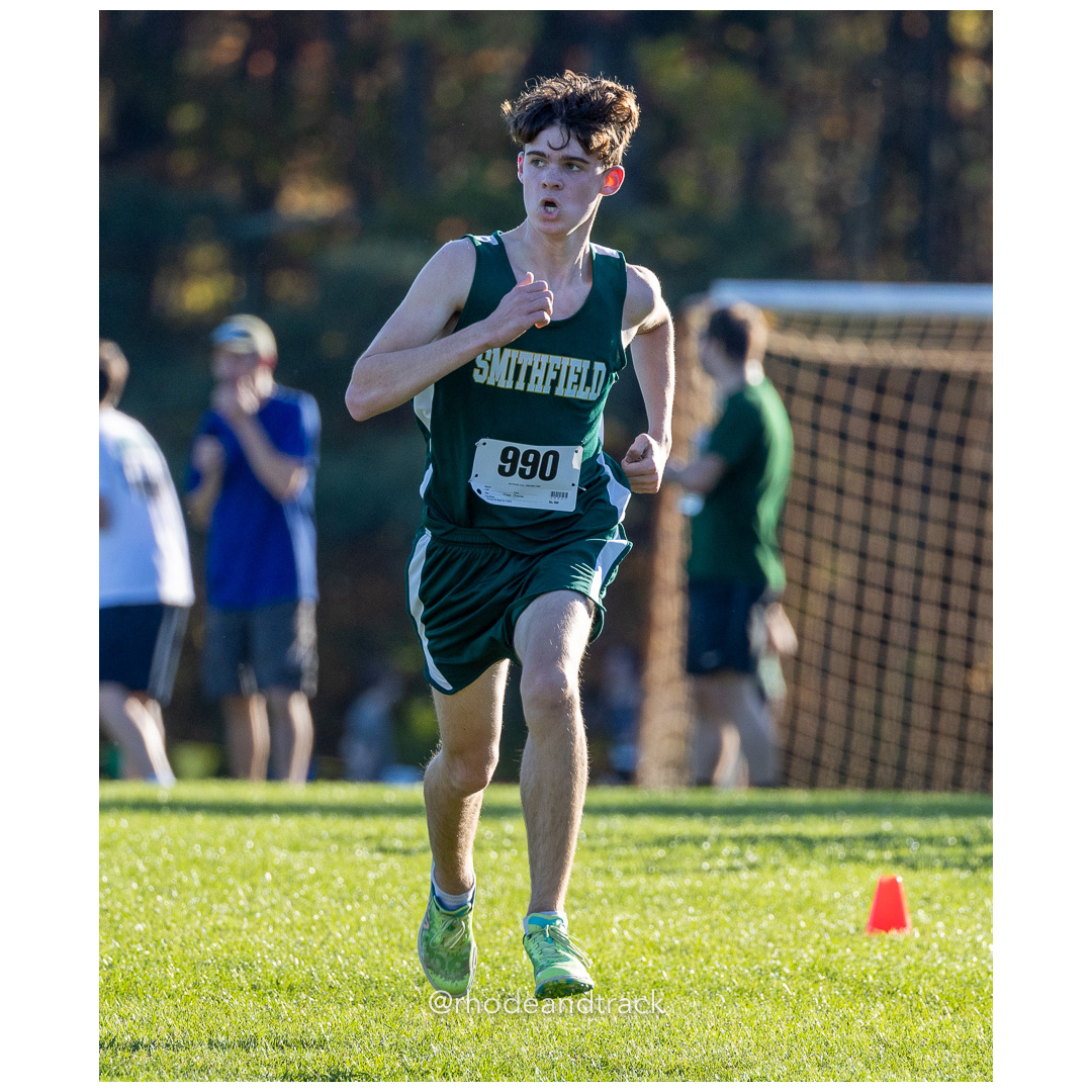 6 Smith, Mason 9 Smithfield Hs-Ri - Rhode Island Cross Country - Freshman State Championships - Deerfield Park, Smithfield, RI October 21, 2024 title=