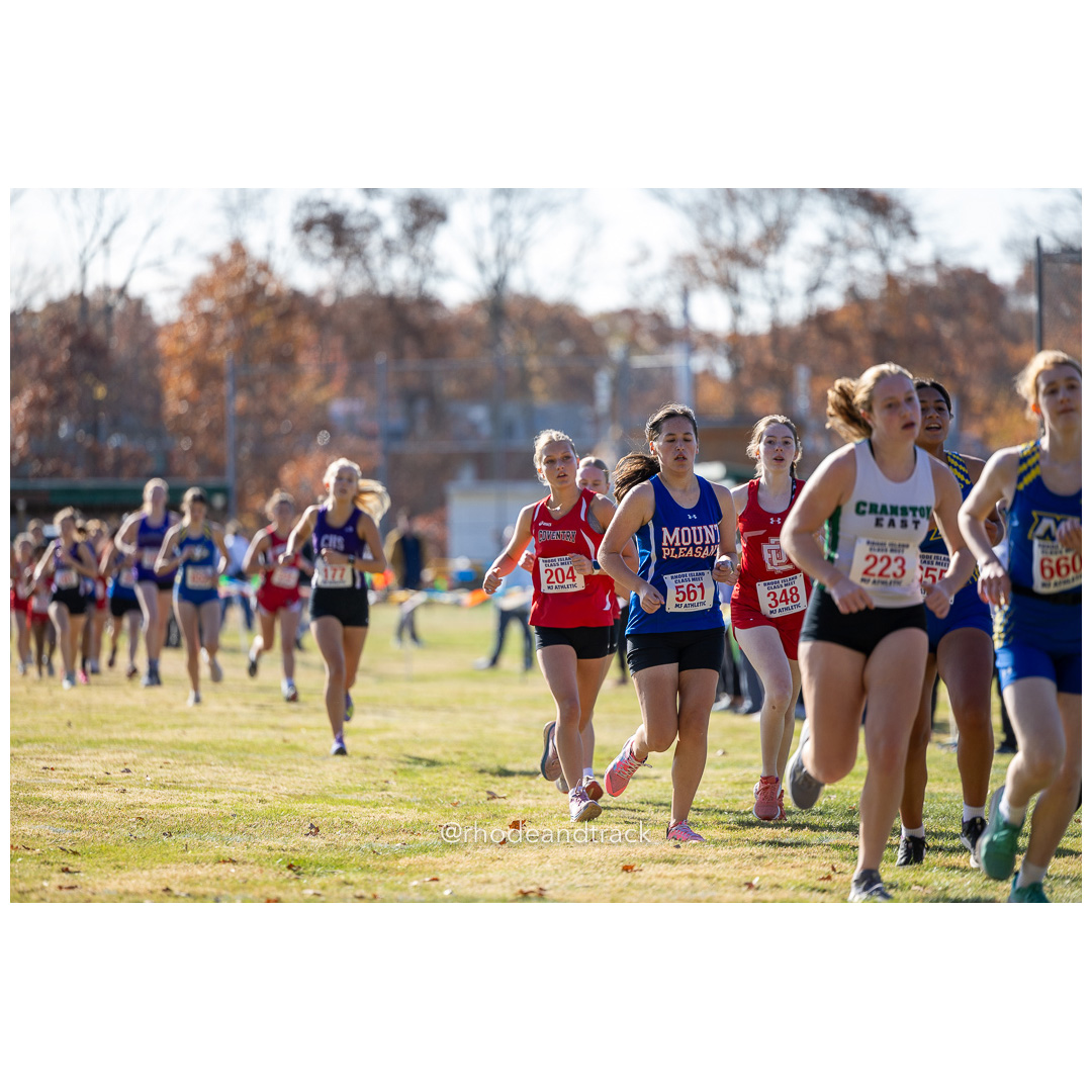 at 2024 RIIL Cross Country Class Championships at Ponaganset High School, North Scituate, Rhode Island on October 26, 2024 title=