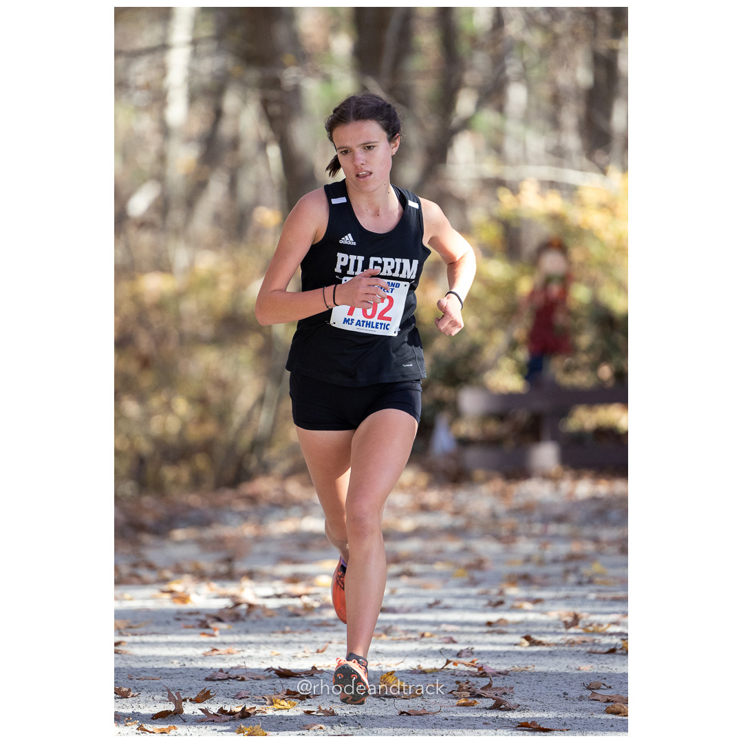 Keaney Bayha, Pilgrim at 2024 RIIL Cross Country Class Championships at Ponaganset High School, North Scituate, Rhode Island on October 26, 2024 title=