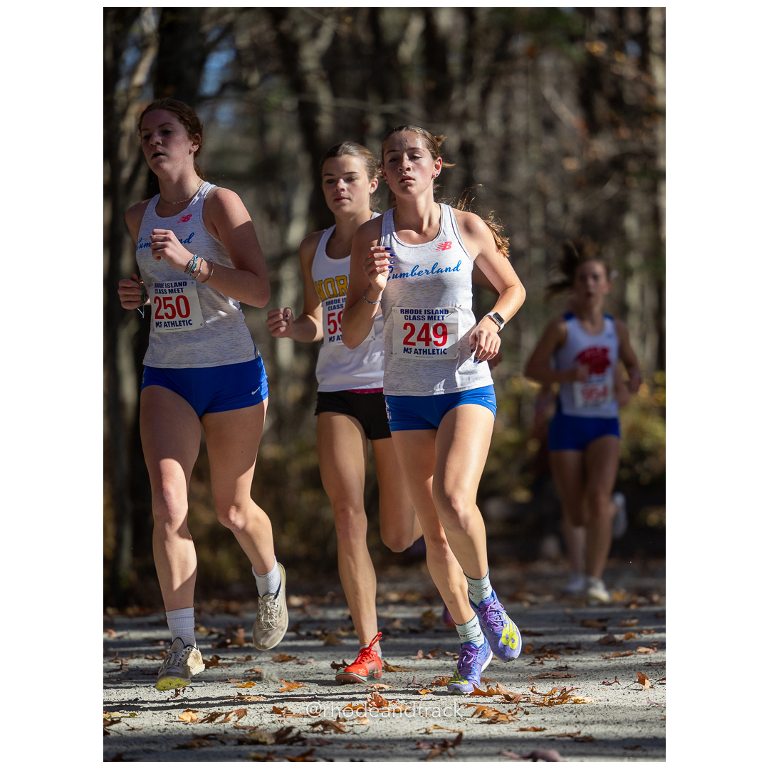 Anna Bianchi, Cumberland at 2024 RIIL Cross Country Class Championships at Ponaganset High School, North Scituate, Rhode Island on October 26, 2024 title=