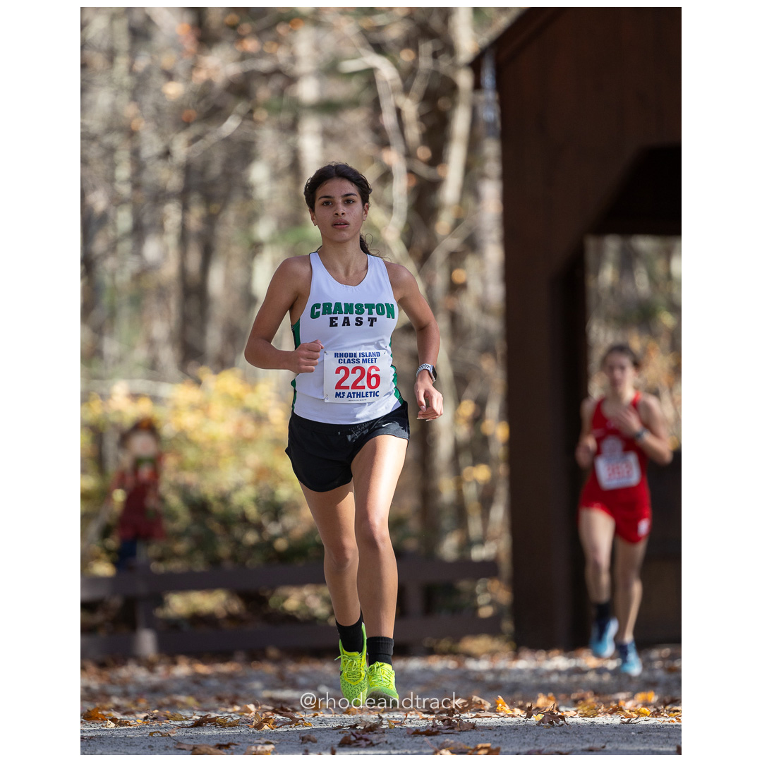 Brooke Sloan, Cranston East at 2024 RIIL Cross Country Class Championships at Ponaganset High School, North Scituate, Rhode Island on October 26, 2024 title=