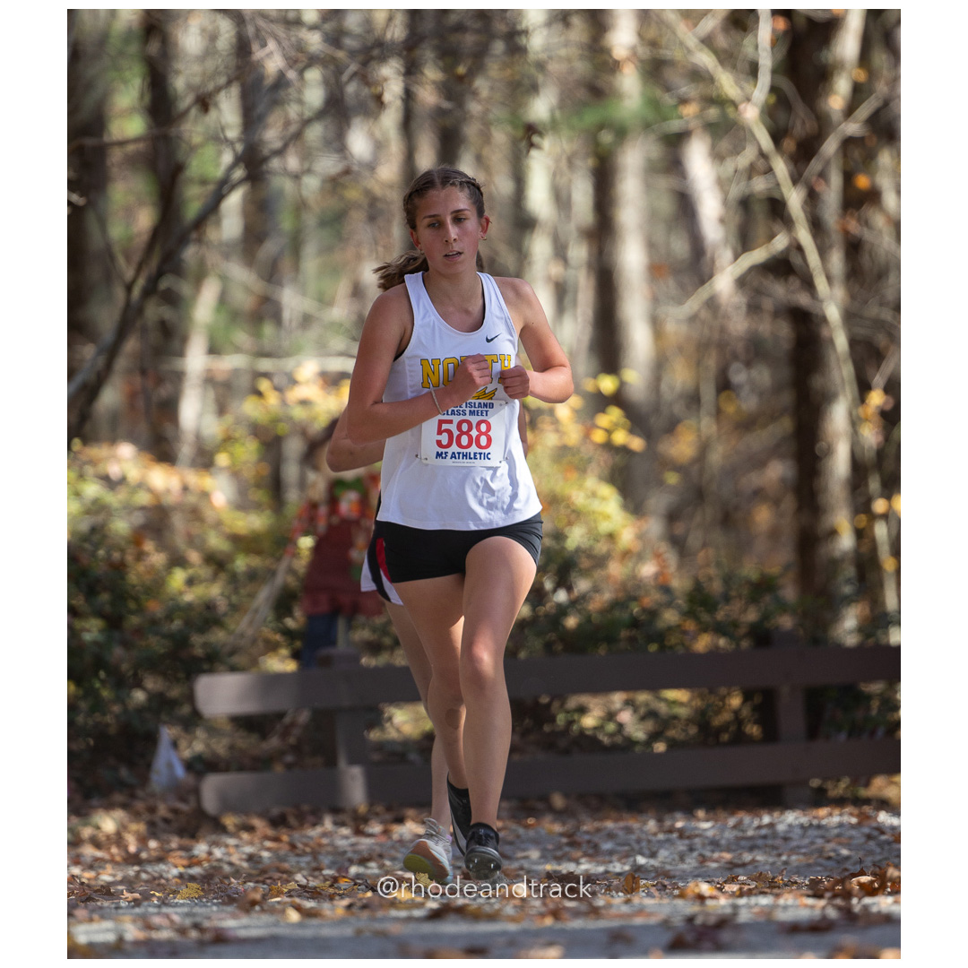 Devan Kolbe, North Kingstown at 2024 RIIL Cross Country Class Championships at Ponaganset High School, North Scituate, Rhode Island on October 26, 2024 title=