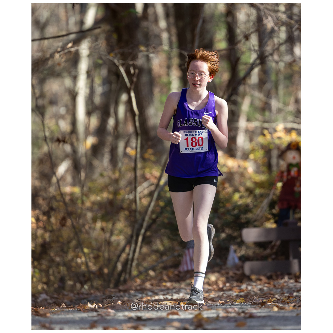 Kelsey Corrigan, Classical at 2024 RIIL Cross Country Class Championships at Ponaganset High School, North Scituate, Rhode Island on October 26, 2024 title=