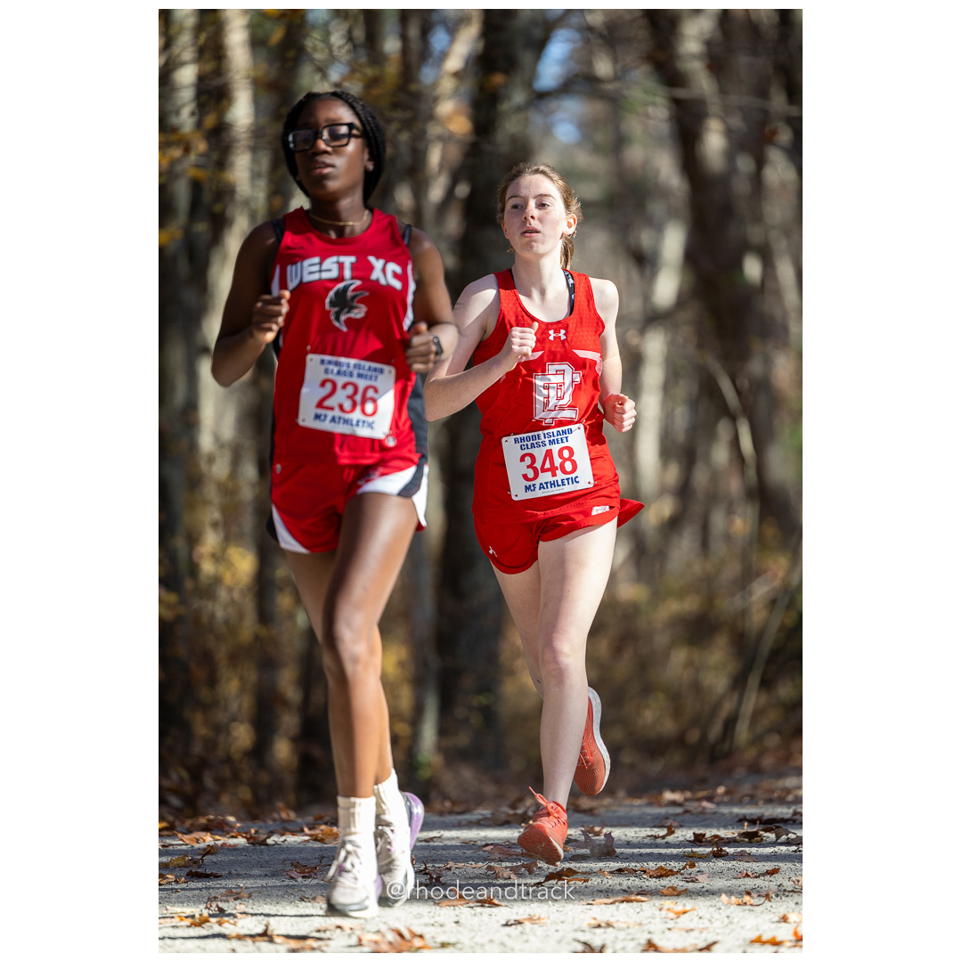 Abigail Beatrice, East Providence at 2024 RIIL Cross Country Class Championships at Ponaganset High School, North Scituate, Rhode Island on October 26, 2024 title=