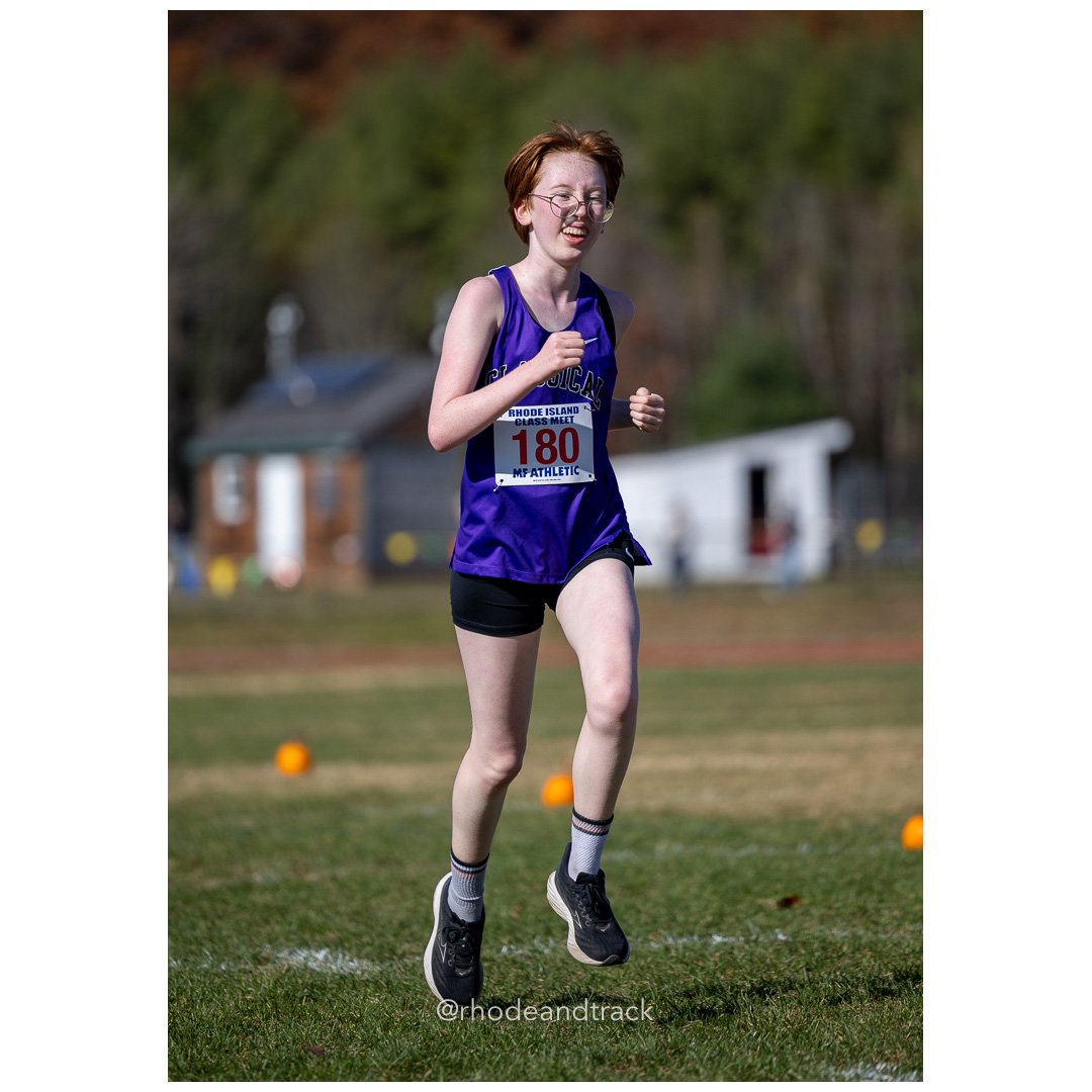 Kelsey Corrigan, Classical, at 2024 RIIL Cross Country Class Championships at Ponaganset High School, North Scituate, Rhode Island on October 26, 2024 title=