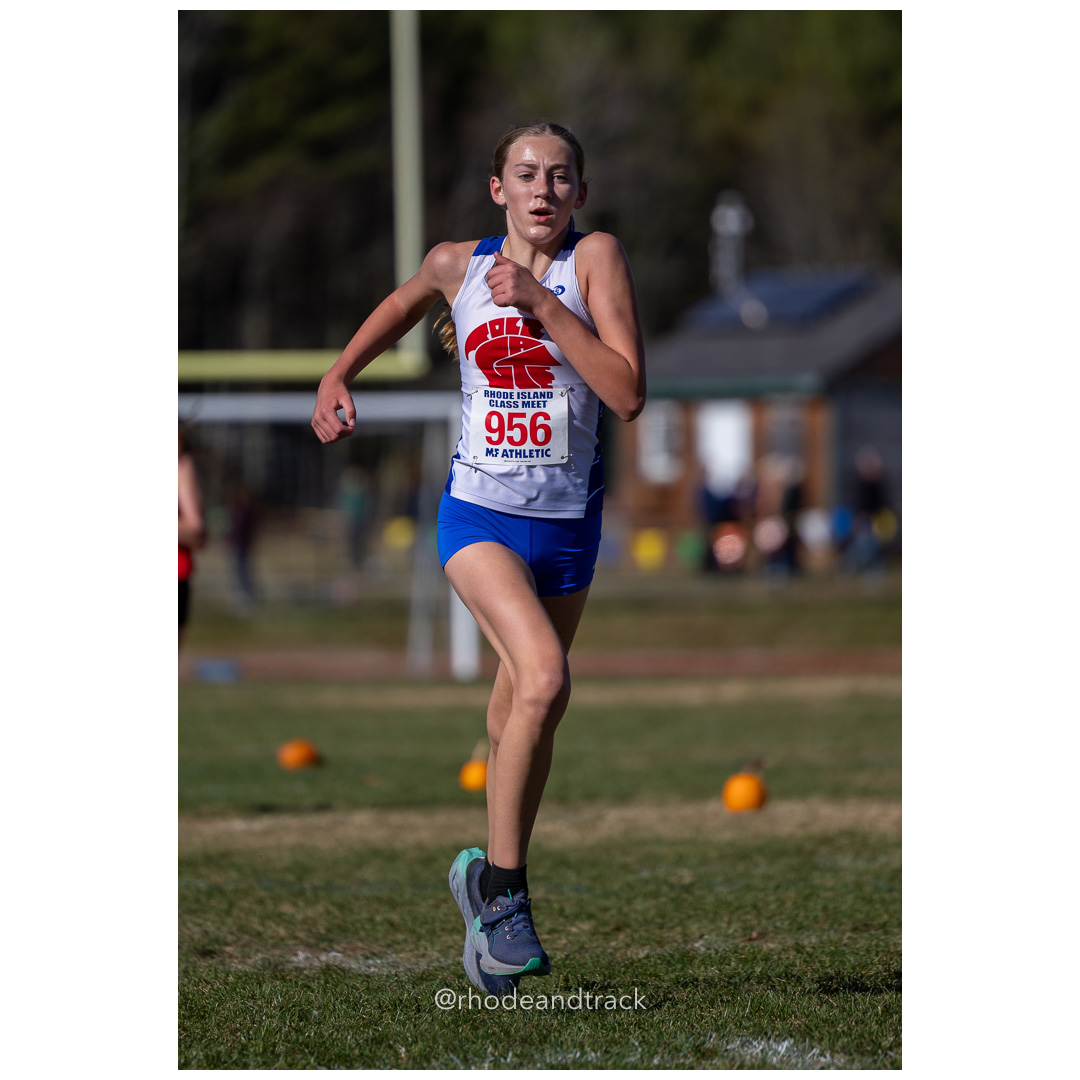 Alexandra Watson, Toll Gate, at 2024 RIIL Cross Country Class Championships at Ponaganset High School, North Scituate, Rhode Island on October 26, 2024 title=