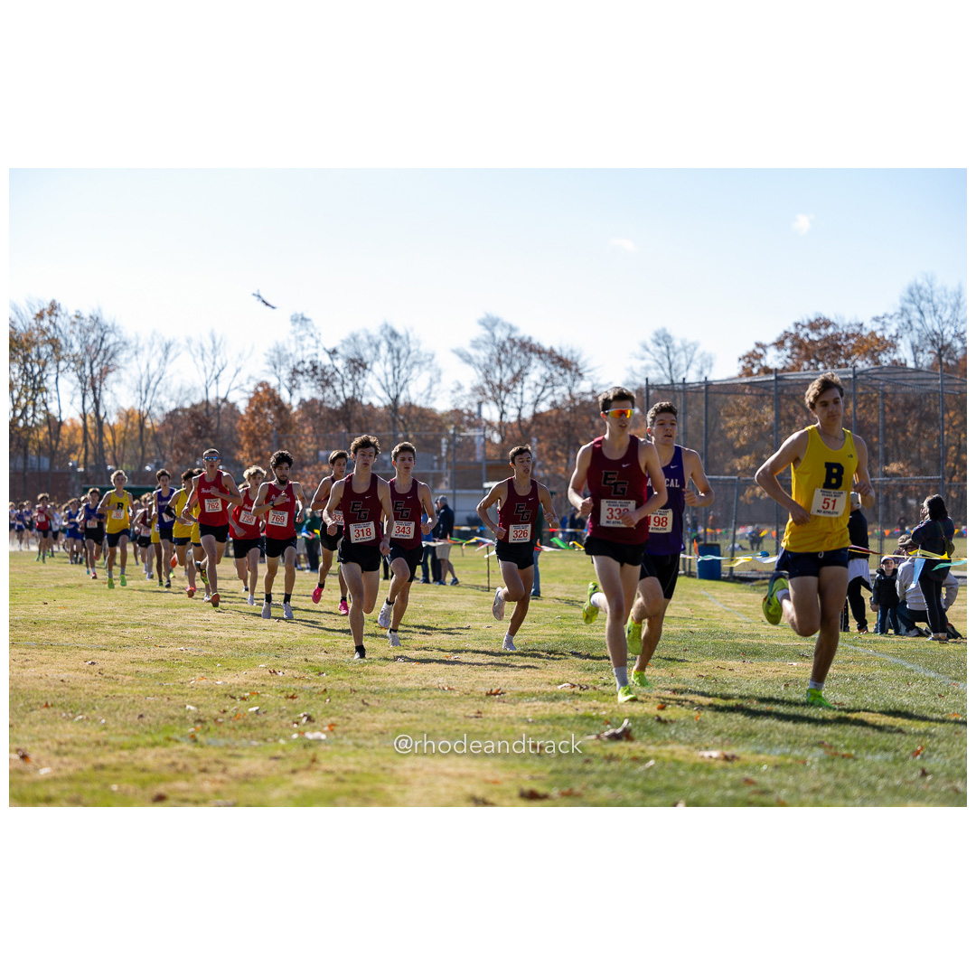 at 2024 RIIL Cross Country Class Championships at Ponaganset High School, North Scituate, Rhode Island on October 26, 2024 title=