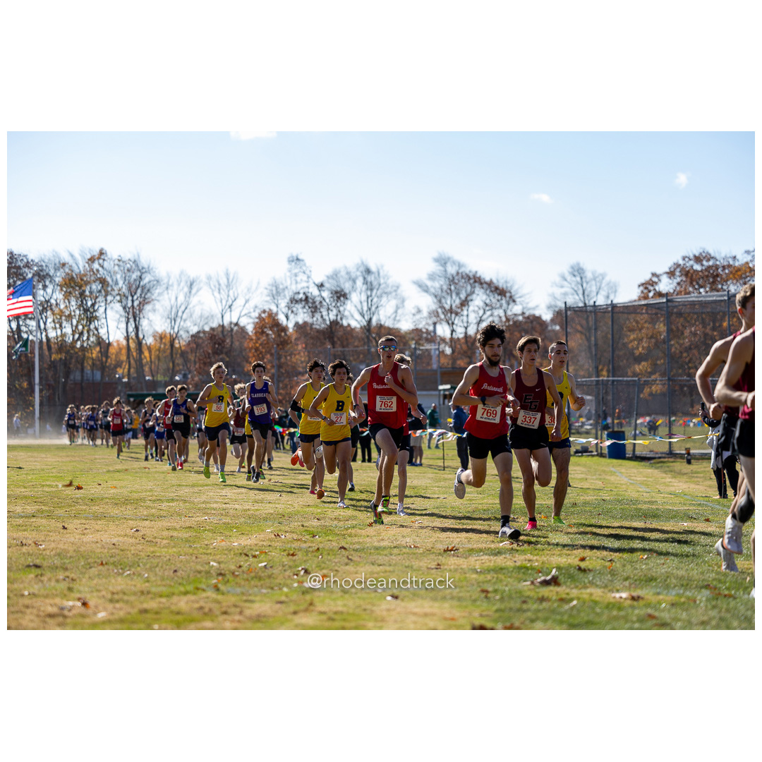 at 2024 RIIL Cross Country Class Championships at Ponaganset High School, North Scituate, Rhode Island on October 26, 2024 title=