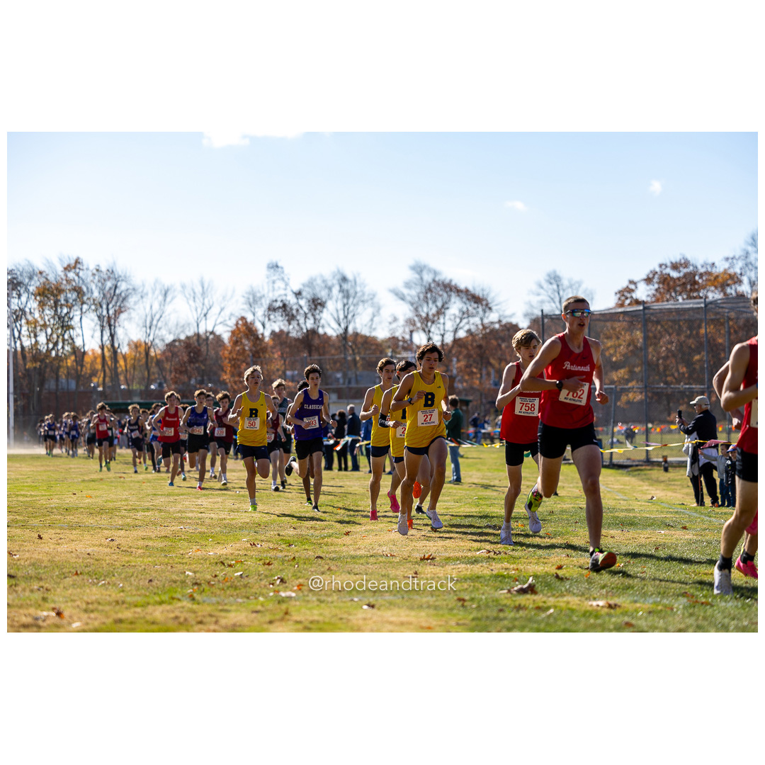 at 2024 RIIL Cross Country Class Championships at Ponaganset High School, North Scituate, Rhode Island on October 26, 2024 title=