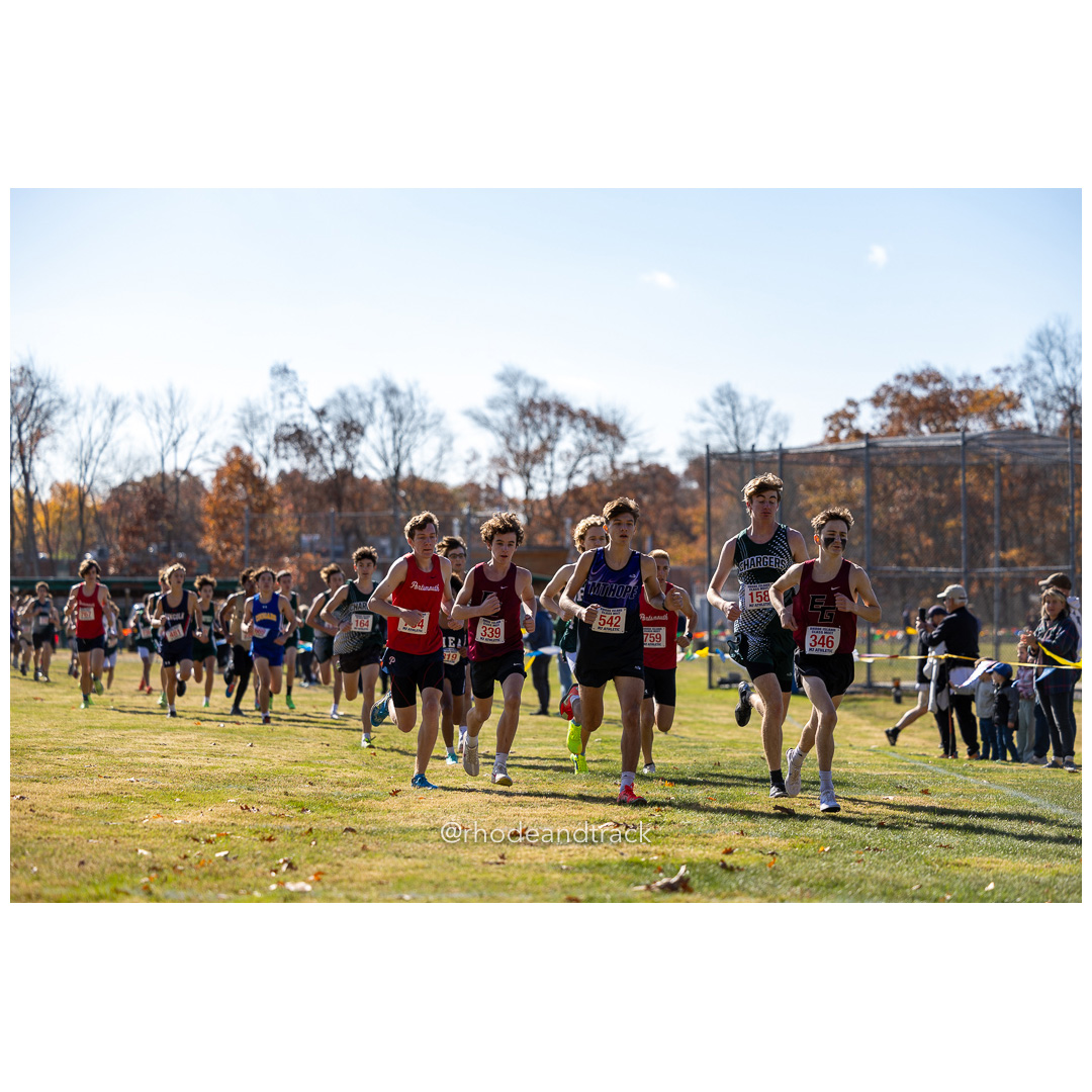 at 2024 RIIL Cross Country Class Championships at Ponaganset High School, North Scituate, Rhode Island on October 26, 2024 title=