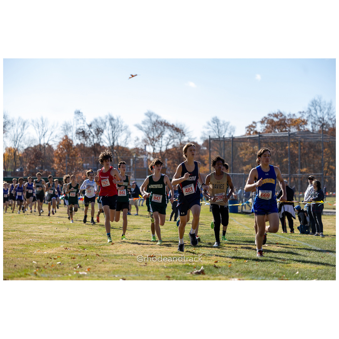 at 2024 RIIL Cross Country Class Championships at Ponaganset High School, North Scituate, Rhode Island on October 26, 2024 title=