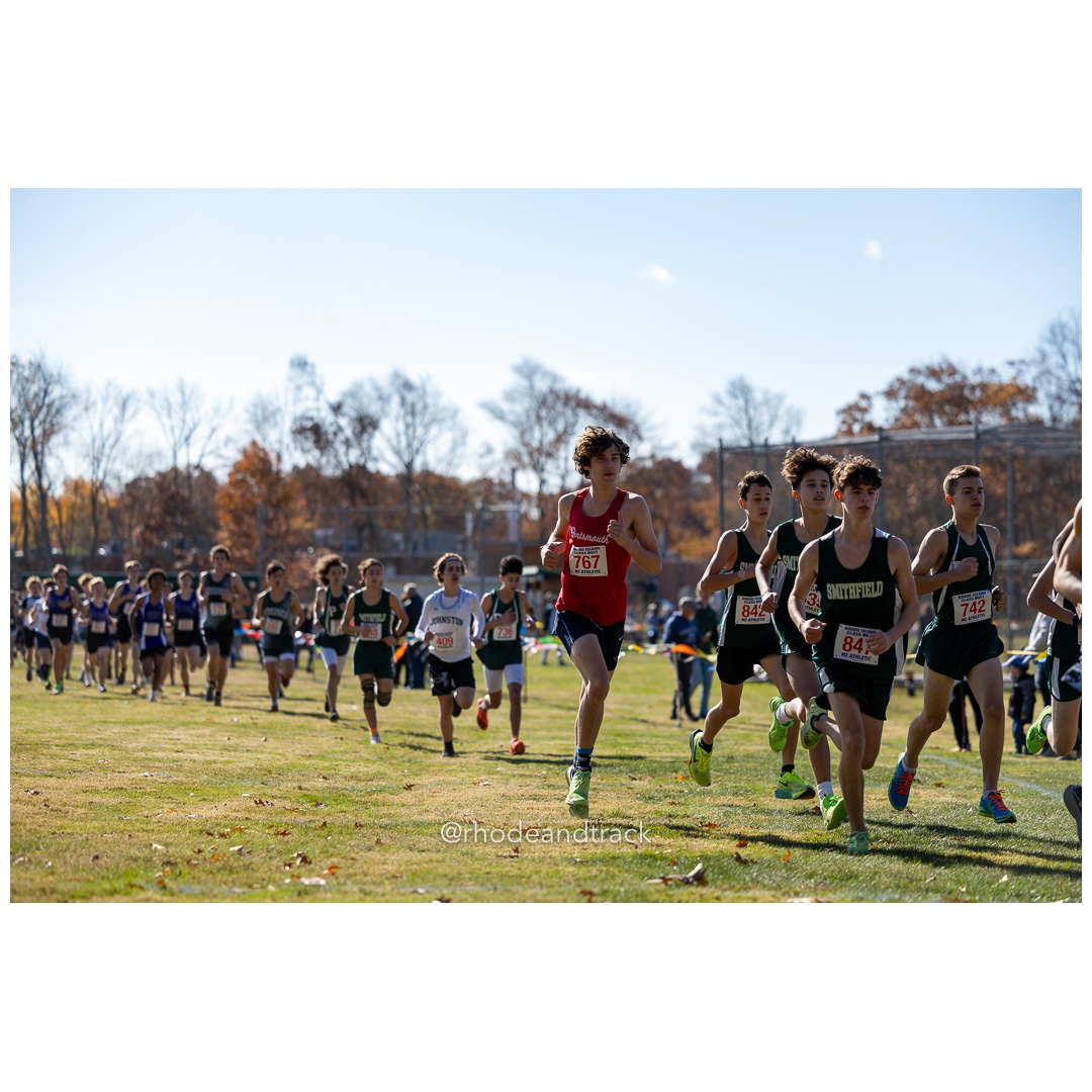 at 2024 RIIL Cross Country Class Championships at Ponaganset High School, North Scituate, Rhode Island on October 26, 2024 title=