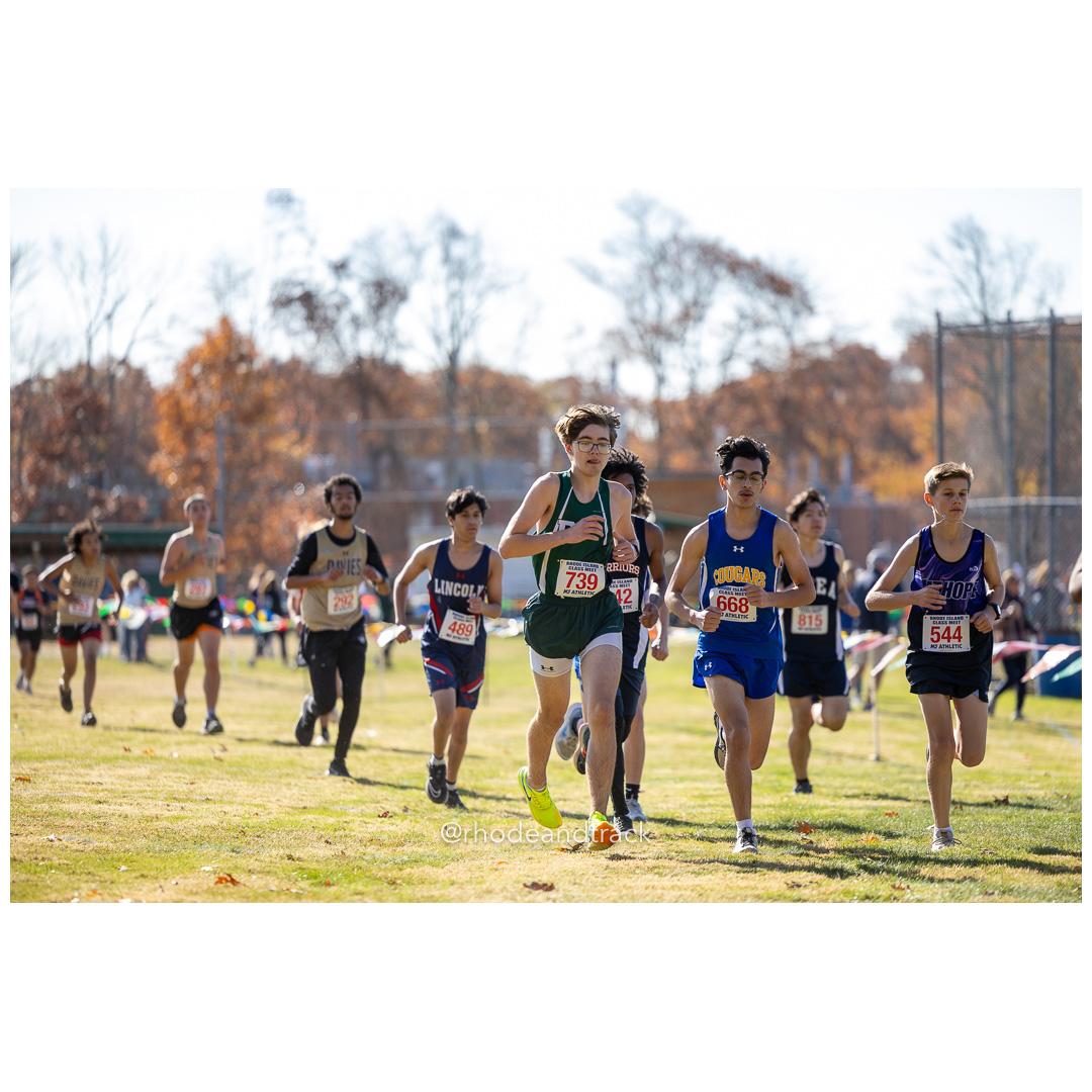 at 2024 RIIL Cross Country Class Championships at Ponaganset High School, North Scituate, Rhode Island on October 26, 2024 title=