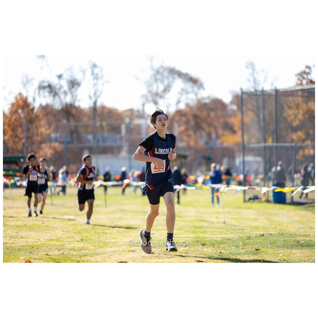 at 2024 RIIL Cross Country Class Championships at Ponaganset High School, North Scituate, Rhode Island on October 26, 2024 title=