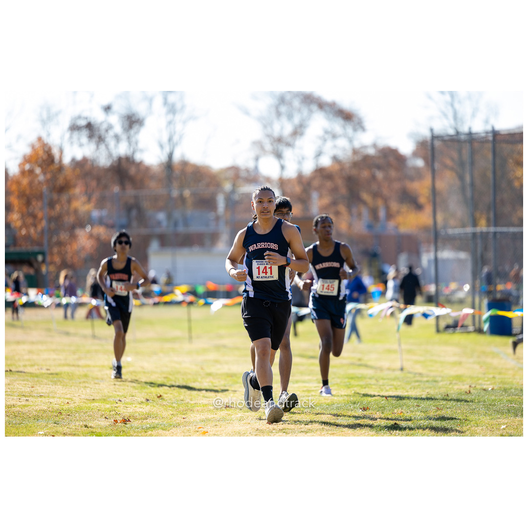 at 2024 RIIL Cross Country Class Championships at Ponaganset High School, North Scituate, Rhode Island on October 26, 2024 title=