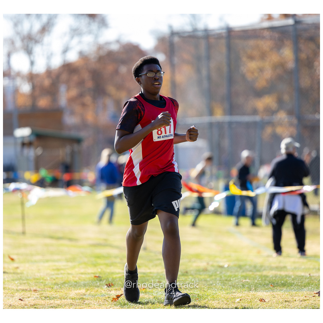 Maurice McDonker, Shea/Tolman Coop, at 2024 RIIL Cross Country Class Championships at Ponaganset High School, North Scituate, Rhode Island on October 26, 2024 title=