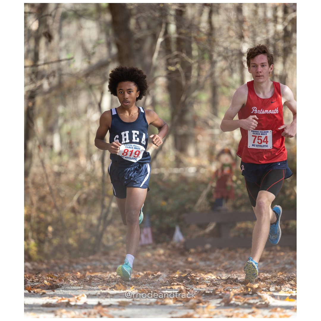 Jahmel Rodrigues, Shea/Tolman Coop, at 2024 RIIL Cross Country Class Championships at Ponaganset High School, North Scituate, Rhode Island on October 26, 2024 title=