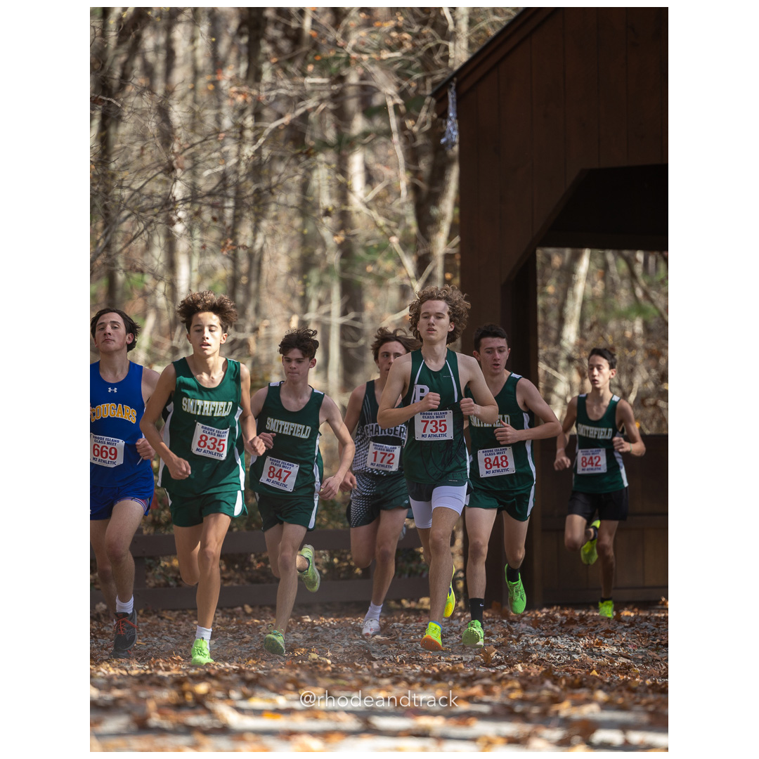 at 2024 RIIL Cross Country Class Championships at Ponaganset High School, North Scituate, Rhode Island on October 26, 2024 title=