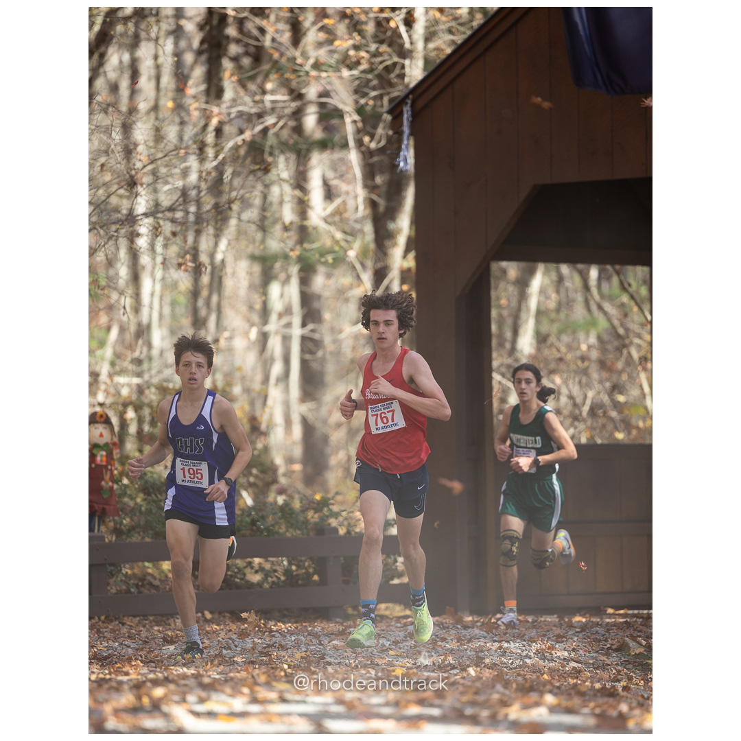 at 2024 RIIL Cross Country Class Championships at Ponaganset High School, North Scituate, Rhode Island on October 26, 2024 title=