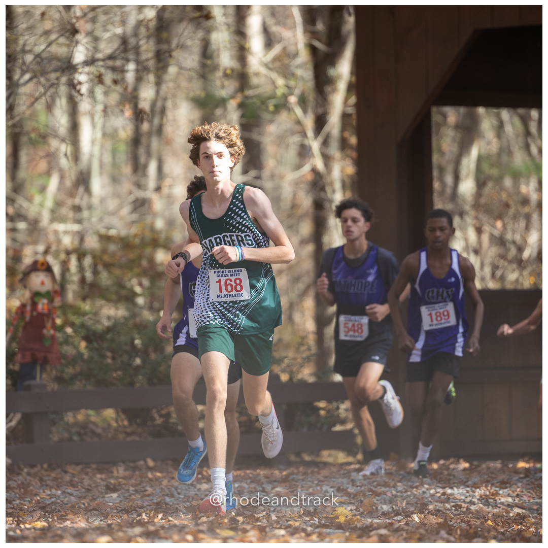 at 2024 RIIL Cross Country Class Championships at Ponaganset High School, North Scituate, Rhode Island on October 26, 2024 title=