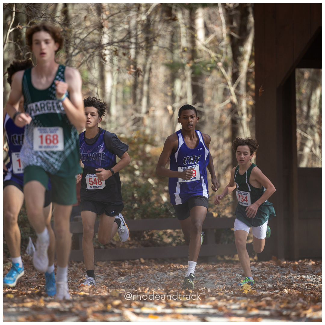 at 2024 RIIL Cross Country Class Championships at Ponaganset High School, North Scituate, Rhode Island on October 26, 2024 title=