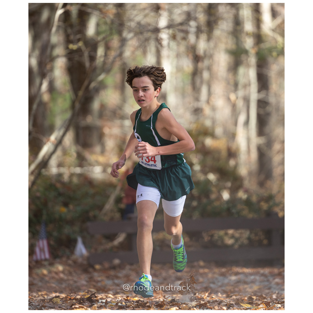 at 2024 RIIL Cross Country Class Championships at Ponaganset High School, North Scituate, Rhode Island on October 26, 2024 title=