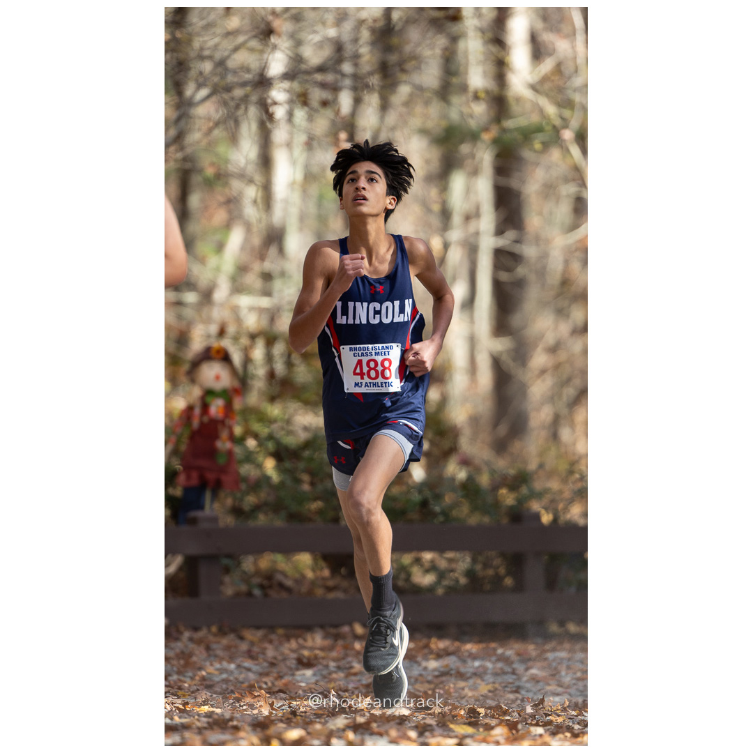 at 2024 RIIL Cross Country Class Championships at Ponaganset High School, North Scituate, Rhode Island on October 26, 2024 title=