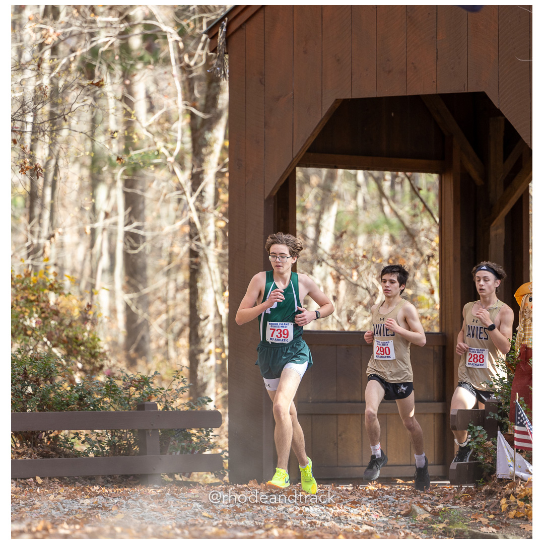 at 2024 RIIL Cross Country Class Championships at Ponaganset High School, North Scituate, Rhode Island on October 26, 2024 title=