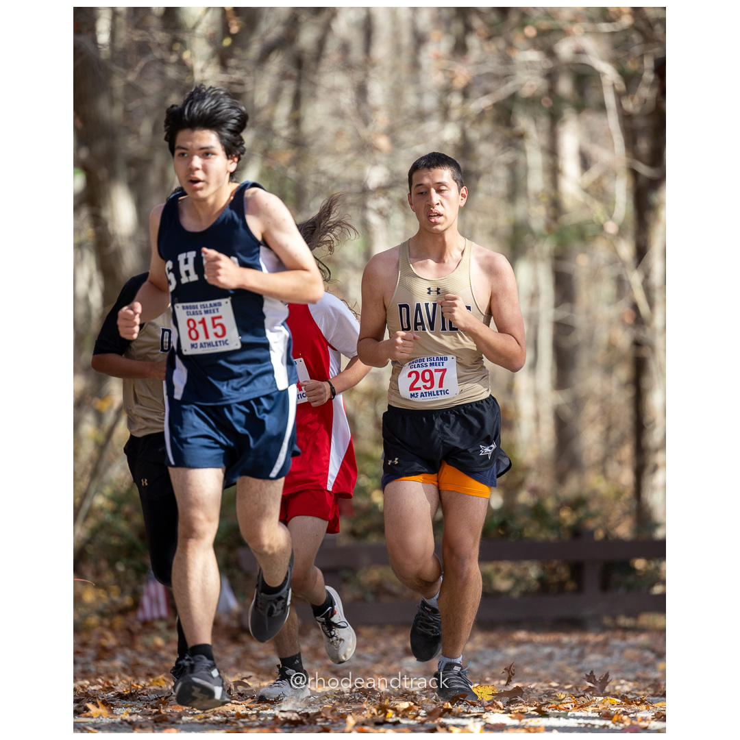at 2024 RIIL Cross Country Class Championships at Ponaganset High School, North Scituate, Rhode Island on October 26, 2024 title=