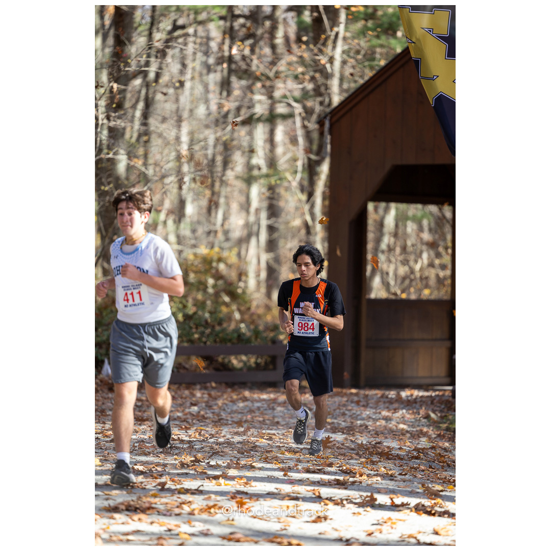 at 2024 RIIL Cross Country Class Championships at Ponaganset High School, North Scituate, Rhode Island on October 26, 2024 title=