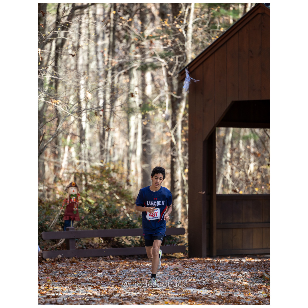 at 2024 RIIL Cross Country Class Championships at Ponaganset High School, North Scituate, Rhode Island on October 26, 2024 title=