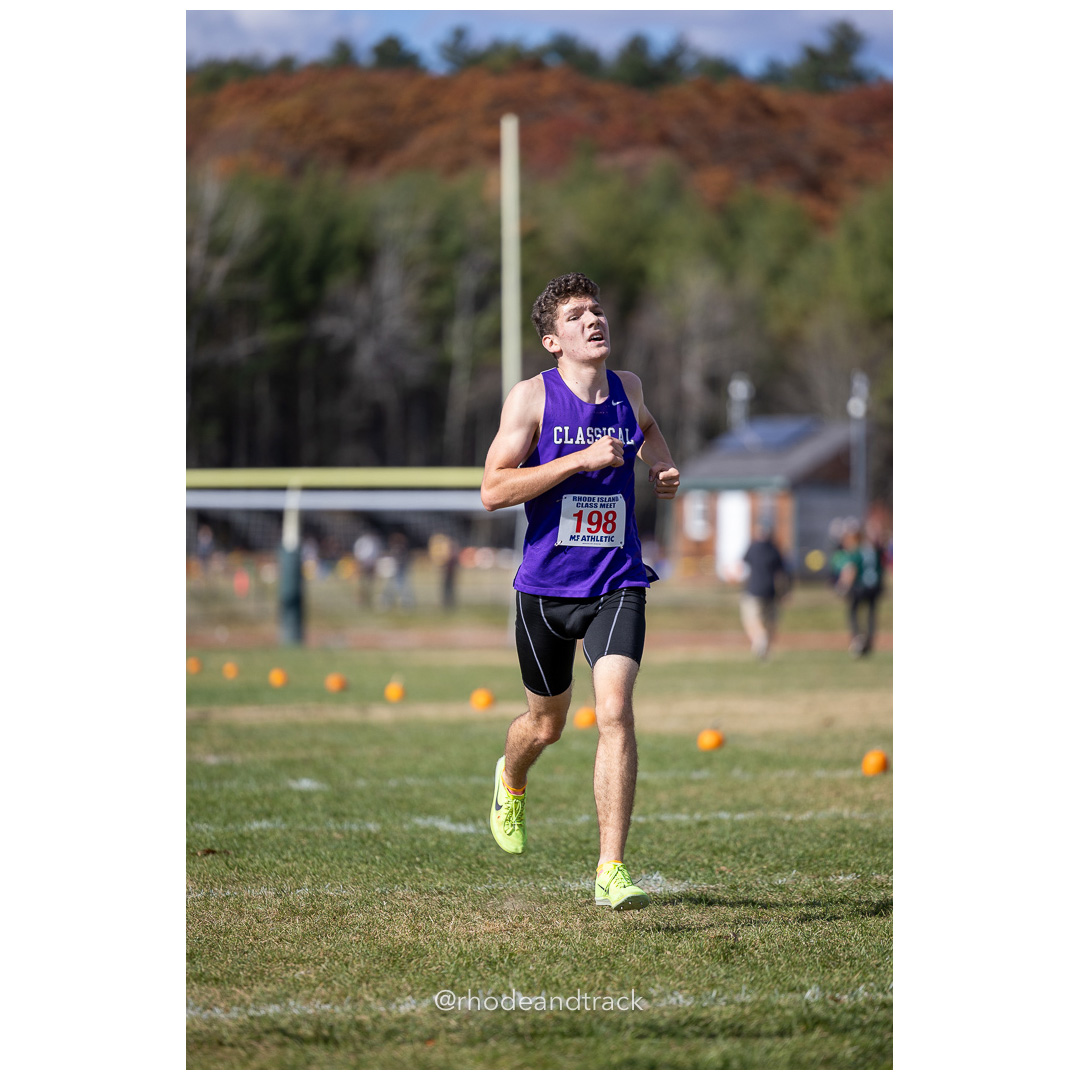 Tal Liebmann, Classical, at 2024 RIIL Cross Country Class Championships at Ponaganset High School, North Scituate, Rhode Island on October 26, 2024 title=