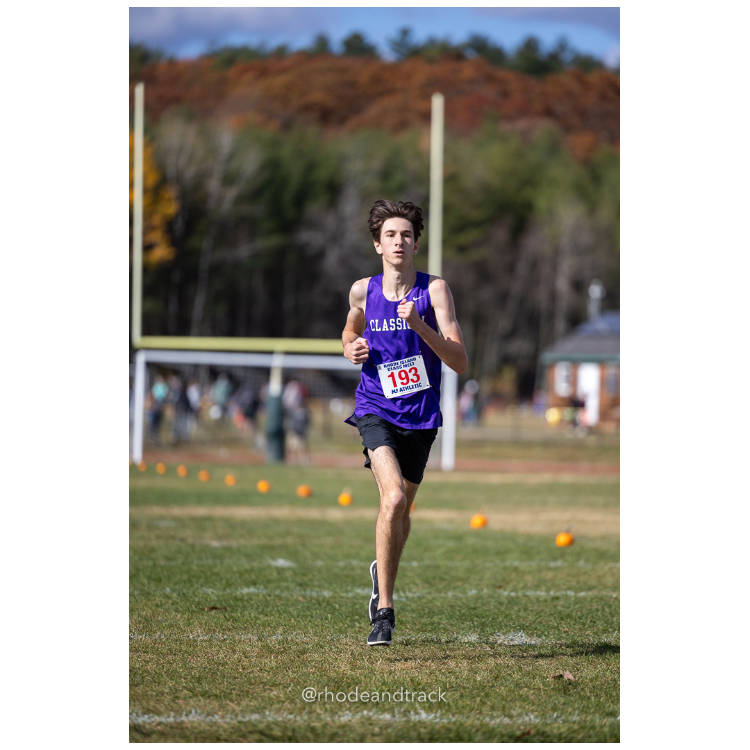 Ben Harrison, Classical, at 2024 RIIL Cross Country Class Championships at Ponaganset High School, North Scituate, Rhode Island on October 26, 2024 title=