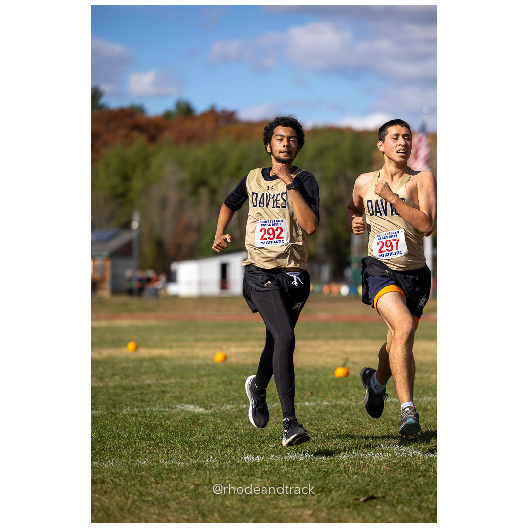 Paul Morris, Davies, at 2024 RIIL Cross Country Class Championships at Ponaganset High School, North Scituate, Rhode Island on October 26, 2024 title=