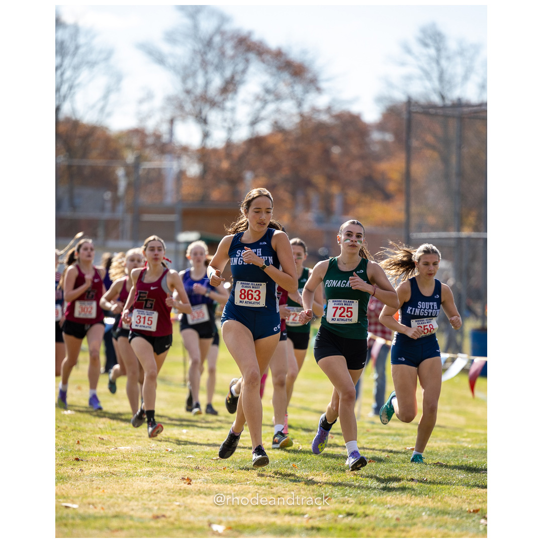 at 2024 RIIL Cross Country Class Championships at Ponaganset High School, North Scituate, Rhode Island on October 26, 2024 title=