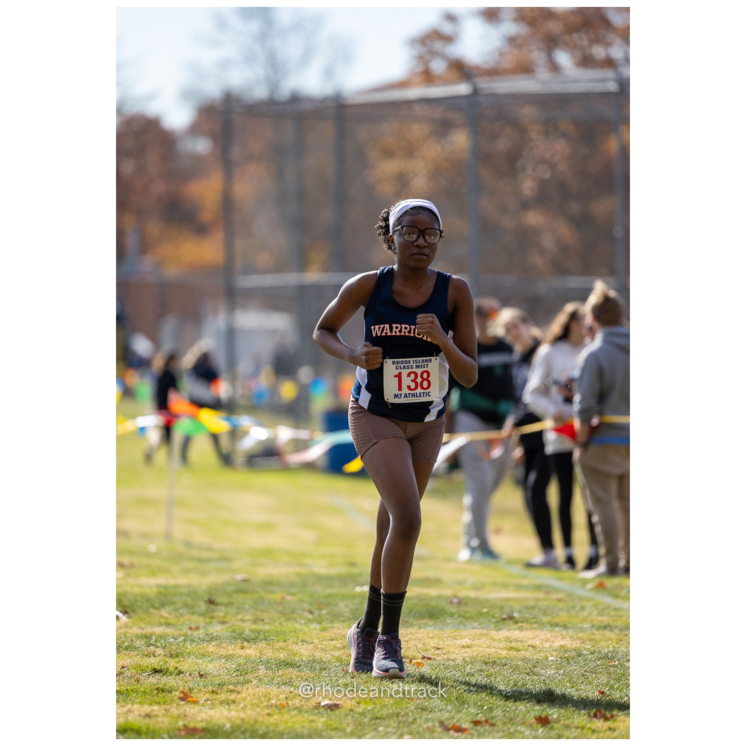 Mwajuma Alimasi, Central Falls, at 2024 RIIL Cross Country Class Championships at Ponaganset High School, North Scituate, Rhode Island on October 26, 2024 title=