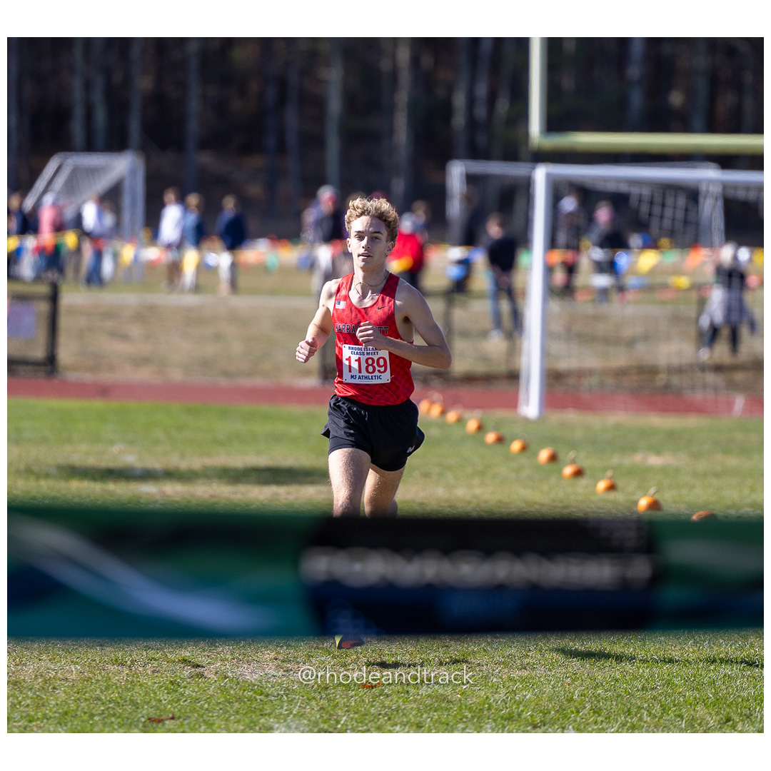 at 2024 RIIL Cross Country Class Championships at Ponaganset High School, North Scituate, Rhode Island on October 26, 2024 title=