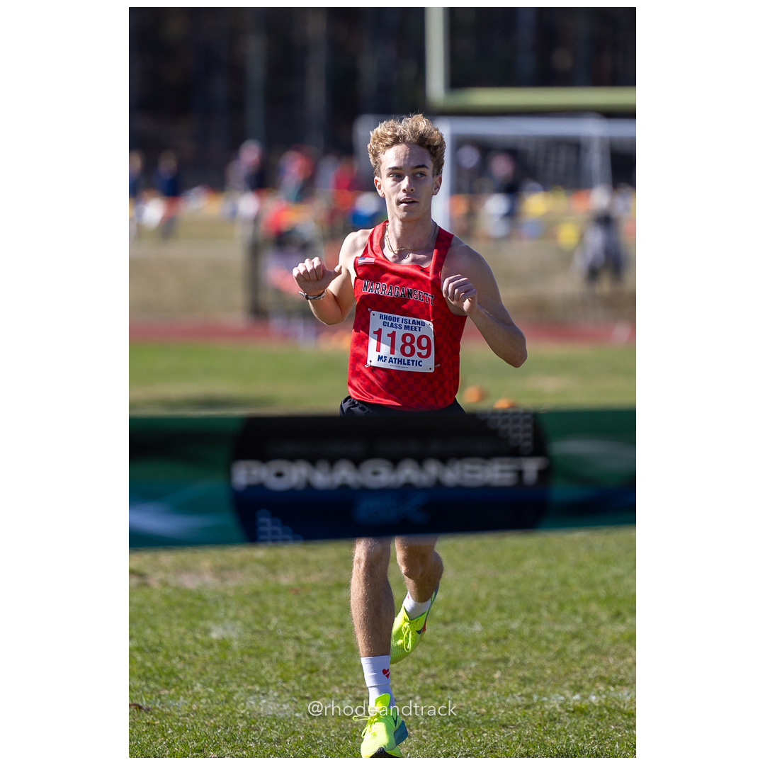 at 2024 RIIL Cross Country Class Championships at Ponaganset High School, North Scituate, Rhode Island on October 26, 2024 title=