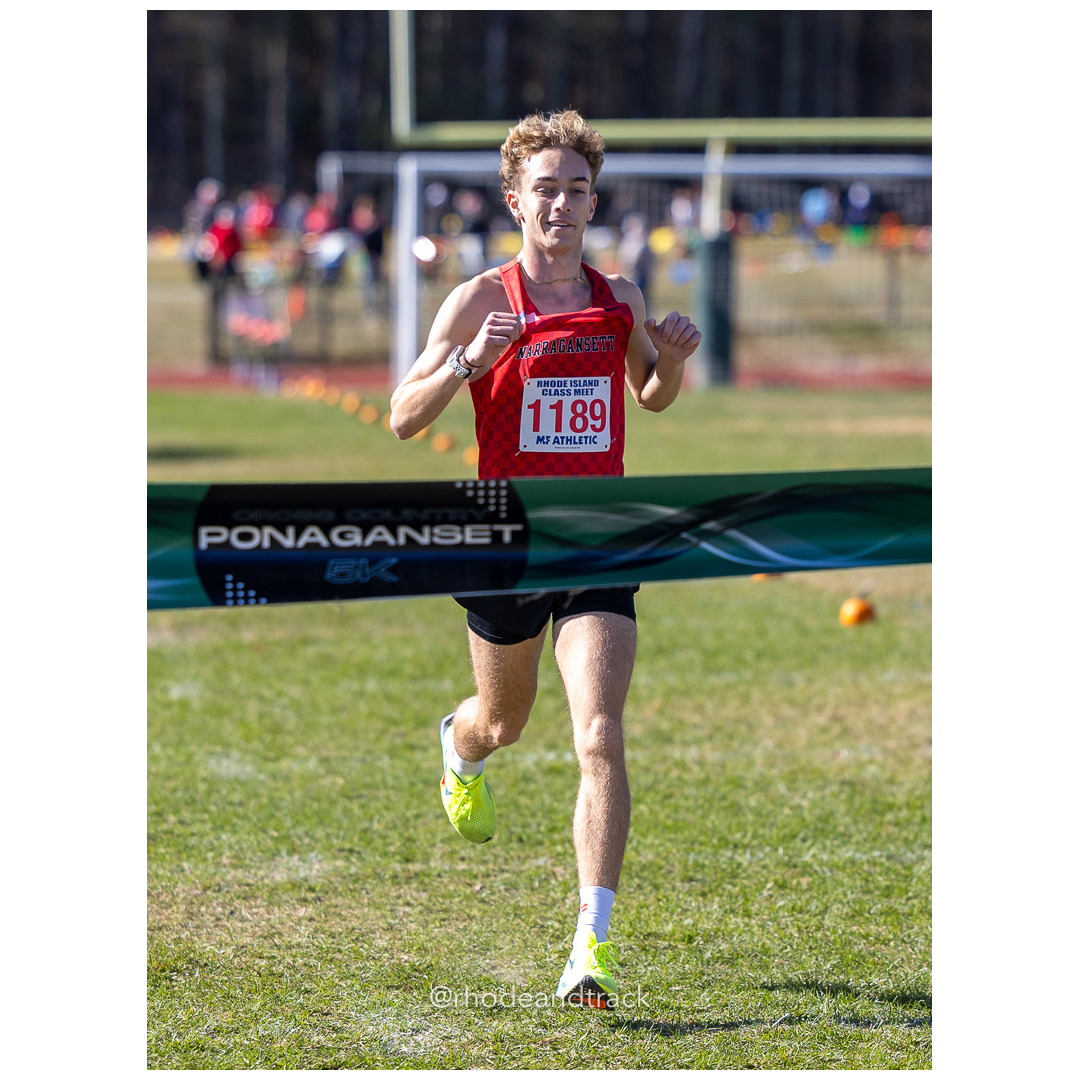 at 2024 RIIL Cross Country Class Championships at Ponaganset High School, North Scituate, Rhode Island on October 26, 2024 title=