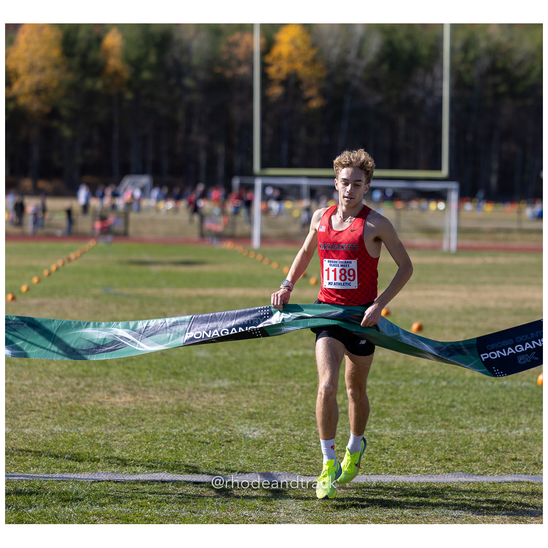 at 2024 RIIL Cross Country Class Championships at Ponaganset High School, North Scituate, Rhode Island on October 26, 2024 title=